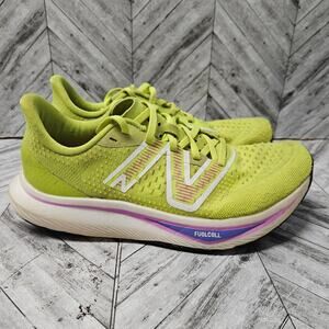 New Balance FuelCell Rebel v3 Running Shoe Women Size 9 Neon Thirty Watt Sneaker